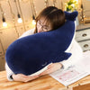 Blue whale soft plush